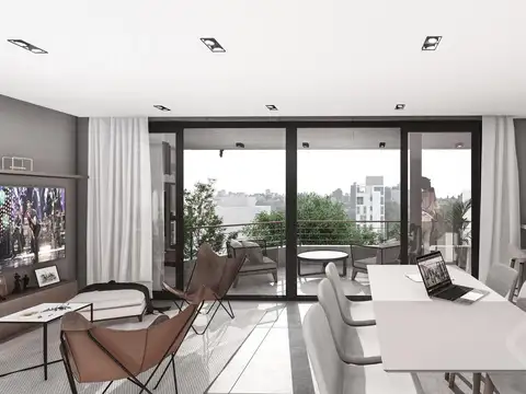 Departamento 2 ambientes en venta en zona chauvin