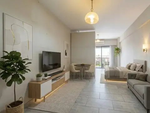 Departamento - monoambiente - Palermo - Balcón al frente - Apto Crédito Profesional y temporari...