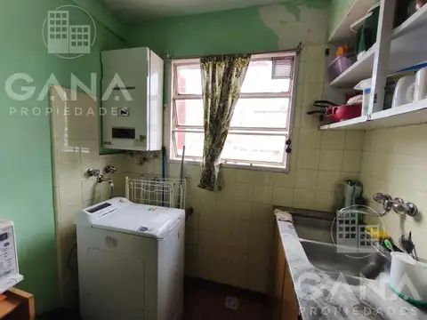 Departamento 2 ambientes con 1 baño