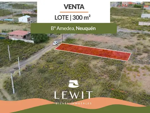 Venta Terreno Plottier Loteo Amedea 300 m2