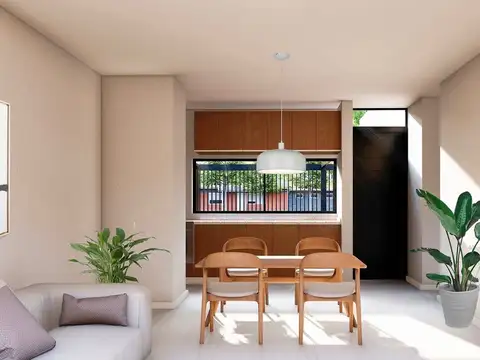 Casa 3 ambientes con 1 baño