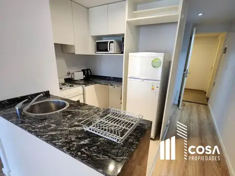 Departamento 2 ambientes con 1 baño