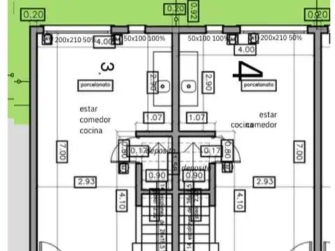 Casa 3 ambientes con 1 baño
