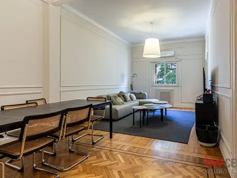 Departamento 3 Ambientes en Av. Santa Fe frente al Botánico | 105m² de Estilo y Diseño