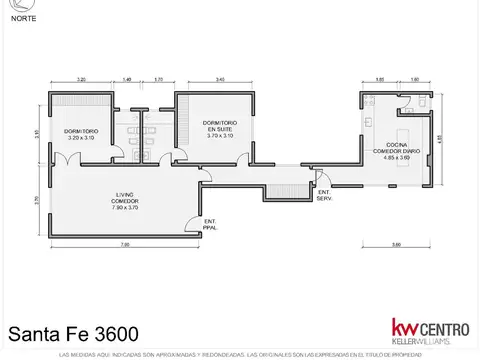 Departamento en Venta en Botanico, USD 335.000