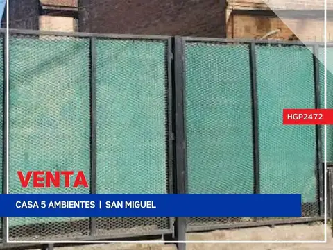 Casa en Venta en San Miguel, Partido de San Miguel