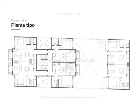 Departamento 2 ambientes con 1 baño