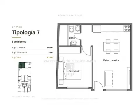 Departamento en Venta con 1 cocheras