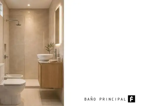 Casa 4 ambientes con 2 baños