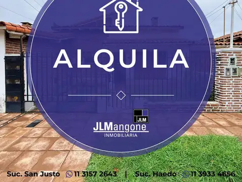 Casa 4 ambientes con cochera y patio