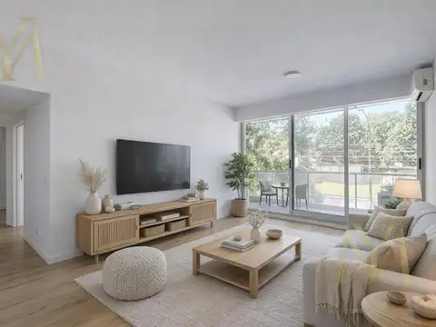 Departamento 3AMB con 2 Baños completos+Cochera+Balcón y Amenities
