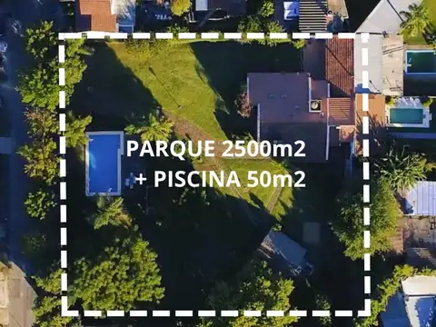 CHALET | 8 AMBIENTES | PISCINA 5x10 | LOTE 2493M2 | QUINCHO