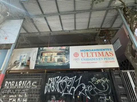 Departamento Monoambiente con 1 baño