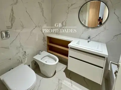 Departamento 3 ambientes con 2 baños