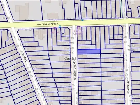 Venta - terreno de 505m2 - capital