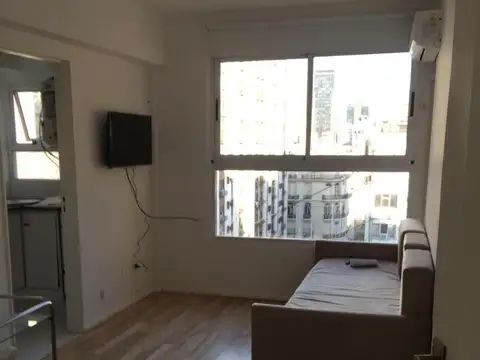 VENTA LUMINOSO DEPARTAMENTO 2 AMBIENTES AMOBLADO EN RECOLETA