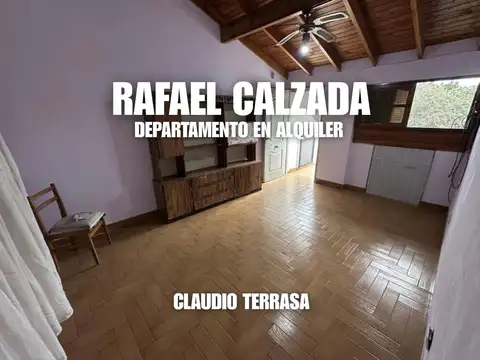 Departamento en primer piso de dos ambientes en alquiler