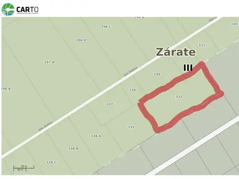 VENTA DE CAMPO APTO INDUSTRIAL/LOGISTICA EN ZARATE