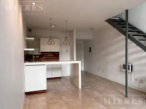 Departamento 2 ambientes con 2 baños