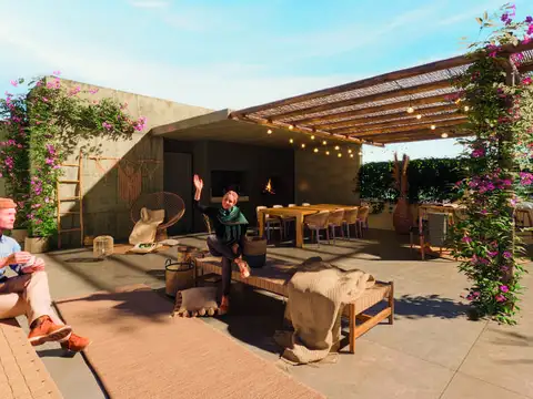 Departamento 4 ambientes con 2 baños