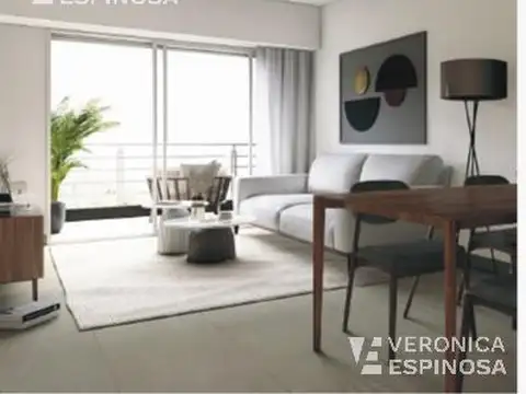 Departamento 2 ambientes con 1 baño