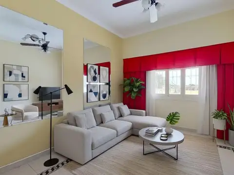 Depto Tipo Casa 3 ambientes con 2 baños