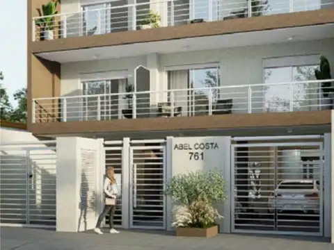 DEPARTAMENTO DOS AMBIENTE -FRENTE - EN POZO-MORON