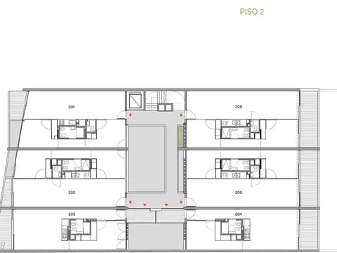 Thames 1343 , Piso 2