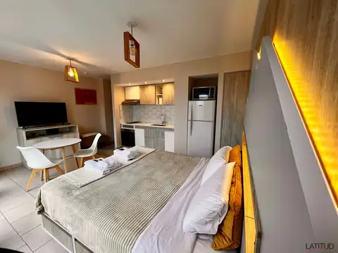 Monoambiente 100% amoblado, céntrico y excelente vista!