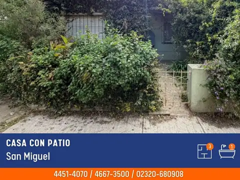 Casa - Venta - Argentina, San Miguel - Av. Primera Junta 196