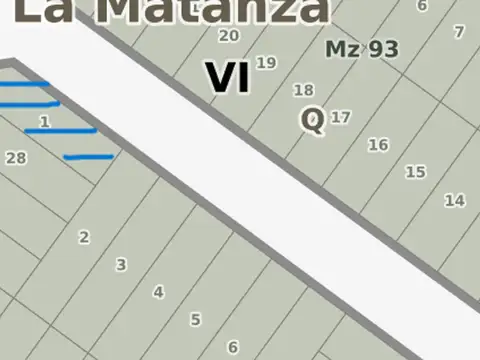 Terreno en Venta en Virrey del Pino, USD 25.000