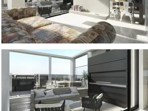 Departamento 3 ambientes con 2 baños