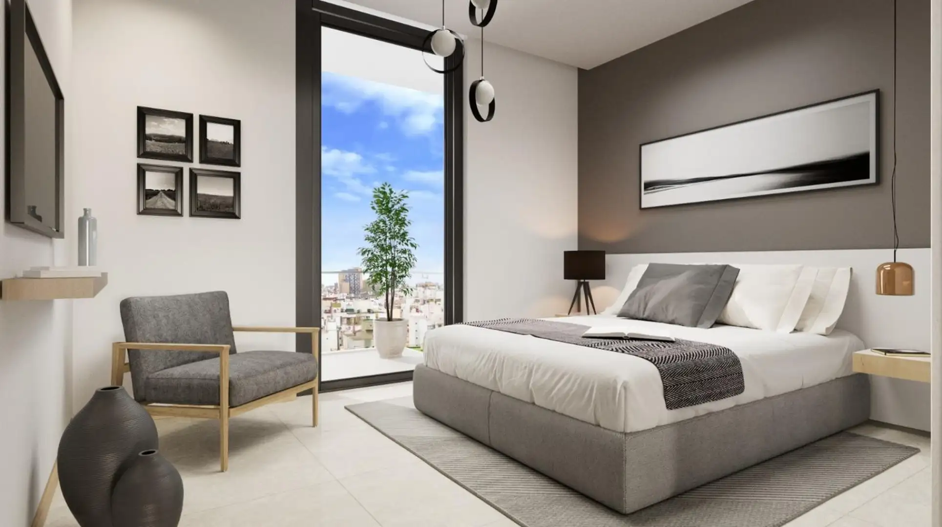 Departamento 3 amb, 85m² en preventa frente al mar — Constitución