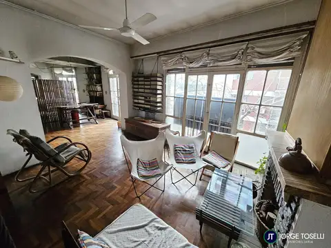 DEPARTAMENTO DE 3 AMBIENTES CON ESCRITORIO