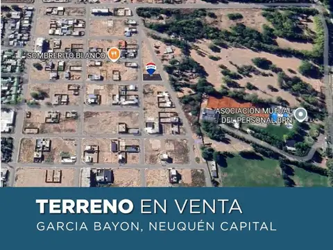 LOTE EN VENTA 405,85 M2 | GARCIA BAYON | NEUQUÉN