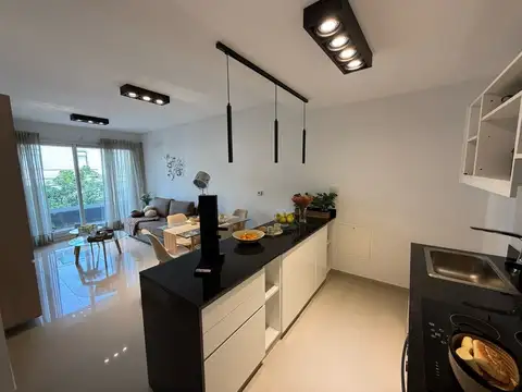 Departamento 2 ambientes con 1 baño