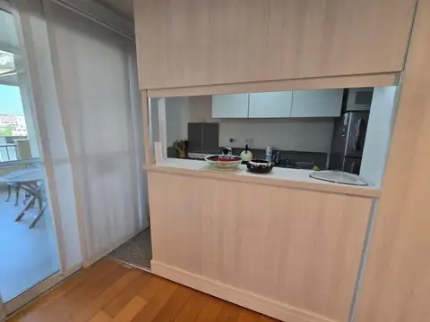 Departamento 2 ambientes con 2 baños