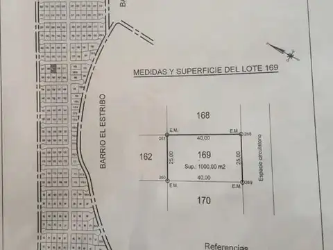 Terreno en Venta en Los Tres Pinos, USD 18.500