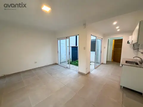 Departamento 2 ambientes con 1 baño