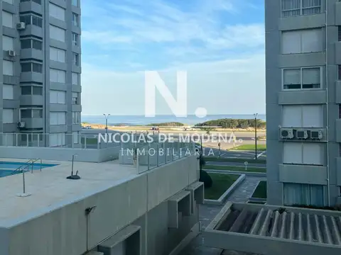 Apartamento en Edifciio Torres del plata , Playa Brava , 1 dormitorio 