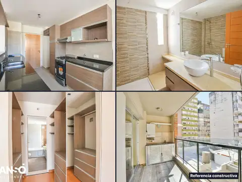 Departamento 4 ambientes con 2 baños