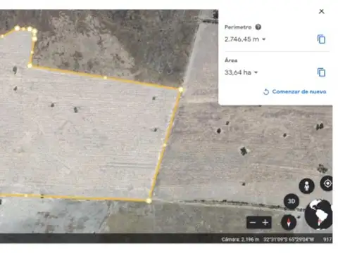 Campo en Venta 1,900 Has Productivas en Concaran San Luis