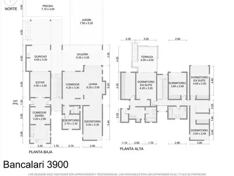 Casa en Alquiler de 4 dormitorios