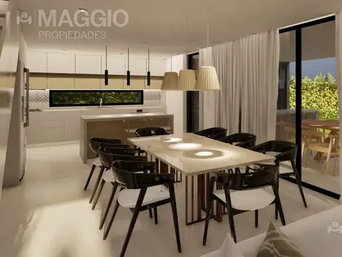 Casa 4 ambientes con 3 baños