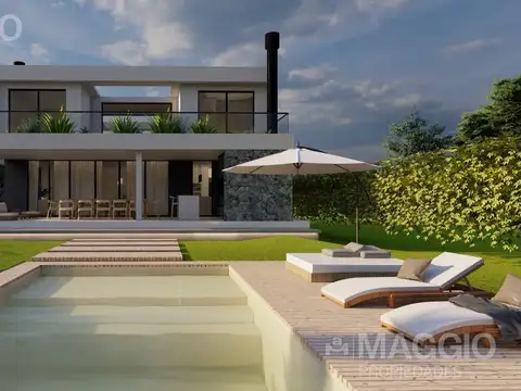 Casa 4 ambientes - Barrio Privado Aluen