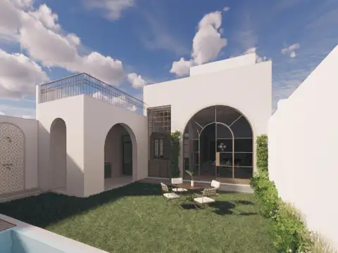 Casa 6 ambientes con 2 baños