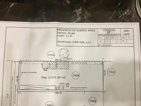 Colectora Panamericana km 50