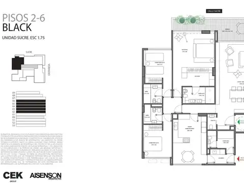 Black Sucre piso 2 Sucre