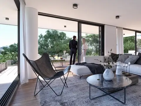 Departamento en  edificio de gran categoría ubicado en el barrio de Bajo Belgrano