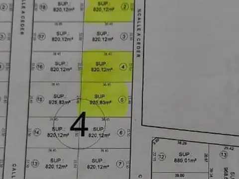 Terreno en Venta en City Bell, USD 86.000